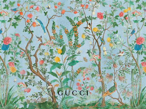 gucci flora wallpaper